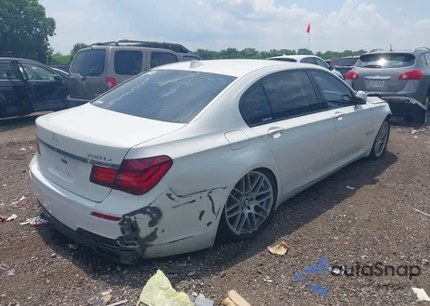 2015 BMW 750Li xDrive из США, поврежденный, VIN WBAYF8C57FD655004